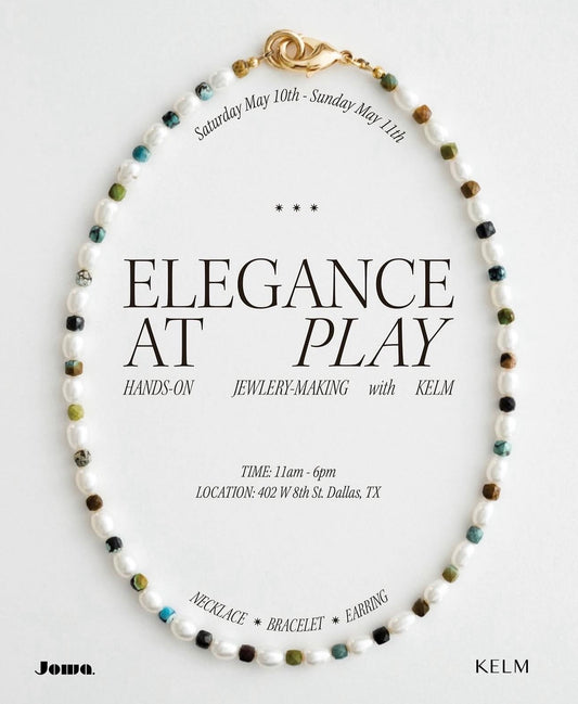 Elegance at Play: A Jewelry-Making Experience